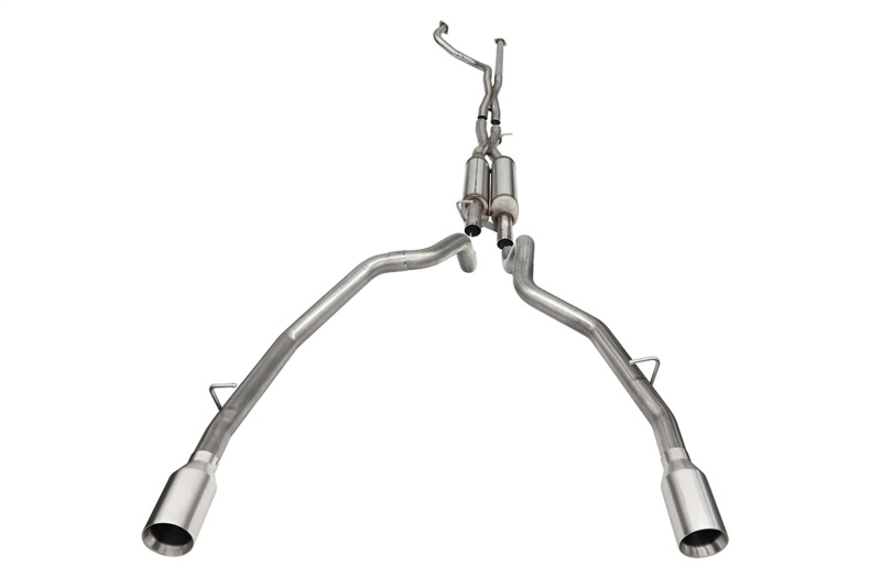 Dodge Ram TRX Performance Exhaust - Rear - CORSA Performance - Xtreme Catback Dual Rear Exit - Satin - `21-`24